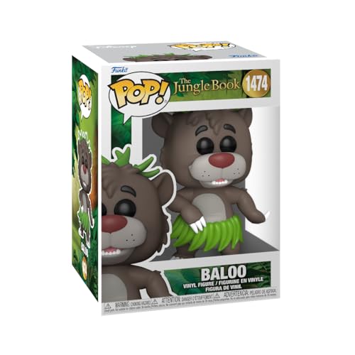 Funko Pop! Disney: TJB - Baloo Bear - Jungle Book - Figura de Vinilo...