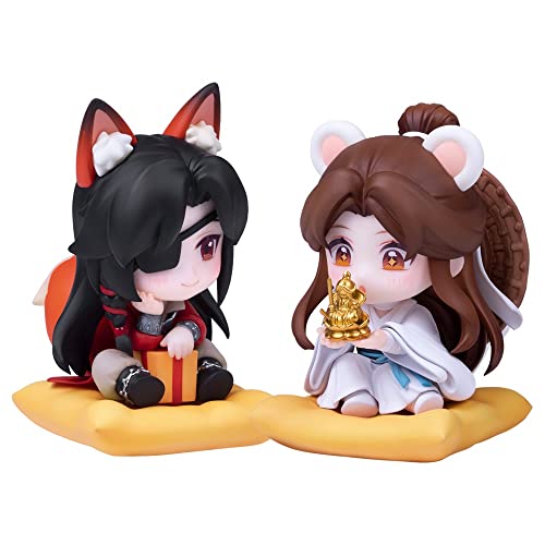 アニメ 謝憐&花城 花栖椿歳Ver. ABS&PVC製 塗装済み完成品 Q版フィギュア 公式グッズ