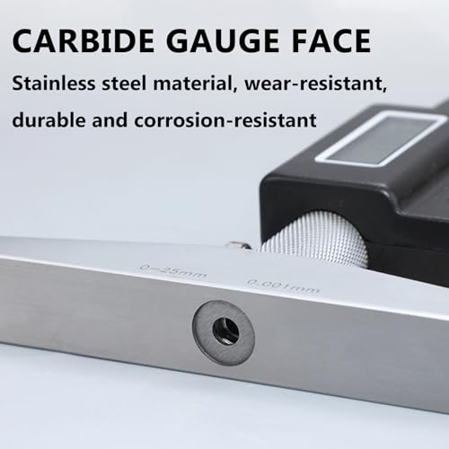 Calibrador digital con pantalla HD, herramienta de medición precisa, para proyectos de bricolaje en interiores y exteriores