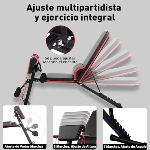 Aparatos De Gimnasio, Sports banco ejercicio Marca SAFONUS (3)