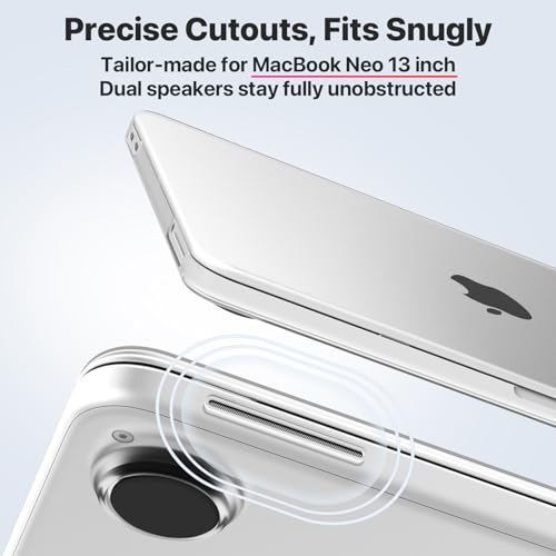 Carcasa MacBook Neo 13 2026 antiarañazos para evitar el desgaste del chasis de aluminio 3