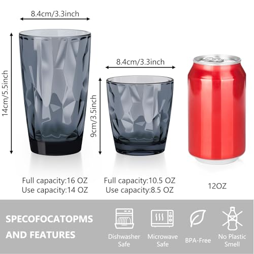 Gobelets en plastique réutilisables incassables et empilables - 5