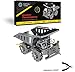METAL-TIME Quarry Transporter Mining Truck, Mining Truck Model, Metal Model Kit, 3D Puzzle Building Crafts for Adults, Collectible Figurine, Stainless Steel DIY Construction with Toolbox, 71 Pieces.