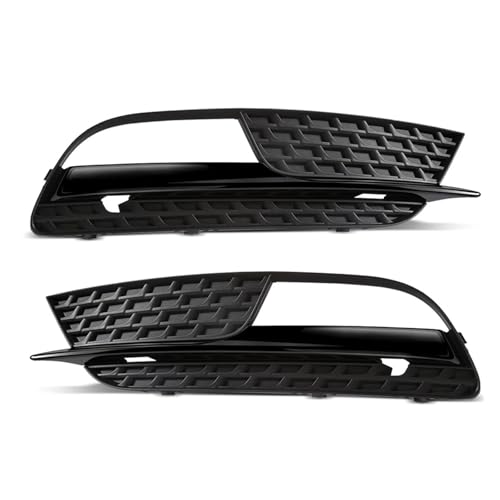 Cubierta de parrilla de luz antiniebla para Audi A5 2012-2016, repuesto de parachoques