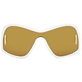 LOEWE Brown Mirror Mask Unisex Sunglasses LW40131I 25G 135