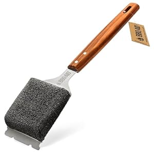 BBQ-AID Bristle Free Grill Brush an...