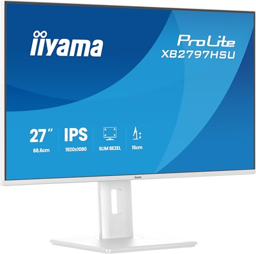 Ecran PC iiyama ProLite XB2797HSU W1 27 1920 x 1080 Full HD LED - vue 7