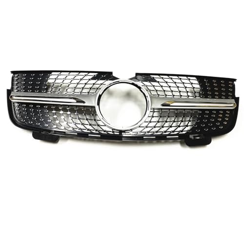Grille calandre Benz X164 en maille argentée antichoc pour capot