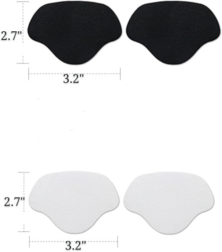 Miniatura 2 de Reparación de prevención de dedos de los pies/talones, parche de perforación/inserción de los dedos del pie, desgaste autoadhesivo, 1 par de negro y