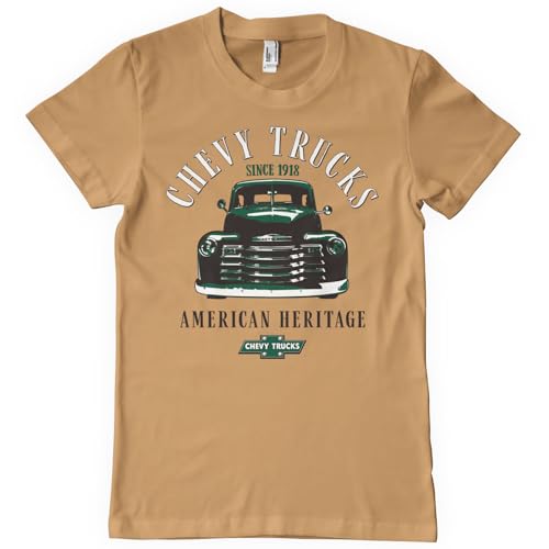 T-shirt pour hommes Chevy Trucks idéal pour un look casual et vintage au quotidien
