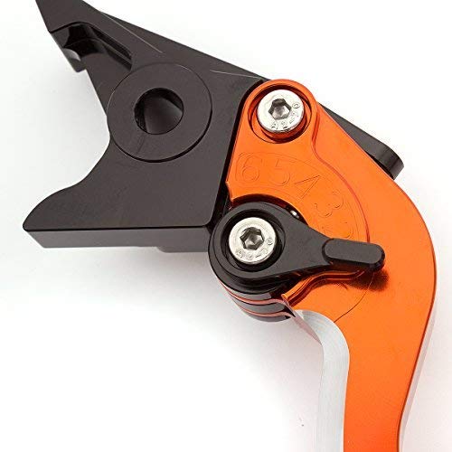 FXCNC Racing Freno Ajustable Embrague Palancas para VTR1000F/FIRESTORM 98-05,VFR800/F 02-18,VFR750 91-97,CBF1000 06-09,VF750S SABRE 82-86