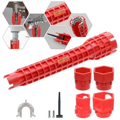 TOOLTENG 14 in 1 Socket Wrench, Tap Faucet Sink Installer, M