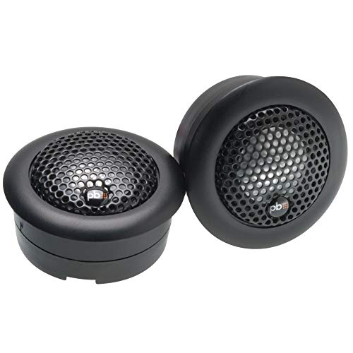 Powerbass S1S 1-Inch Silk Dome Tweeters