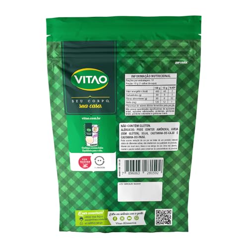 Vitao Psyllium Sem Glúten 100G -