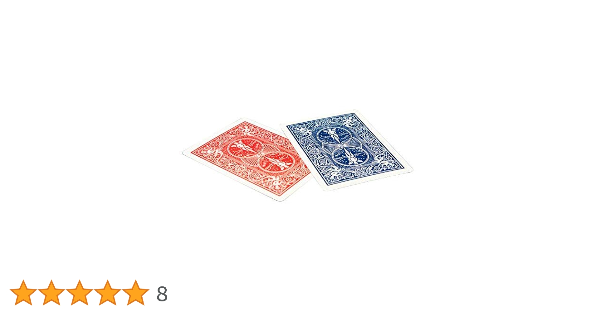 Amazon.co.jp: バイスクルマジックカード ダブルバック 赤/青