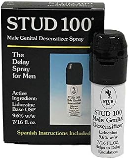 Stud 100 Male Genital Desensitizer Spray, 7/16- Fl. Ounce Box