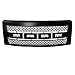 Grille Fits 2009-2014 Ford F150 | Raptor Style Front Bumper Grille Hood Mesh With Shell - Blackby IKON MOTORSPORTS |  2010 2011 2012 2013