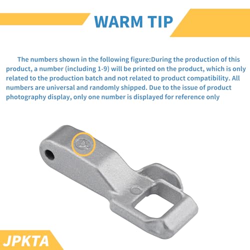 MFG63099101 Washer Door Lock Strik Replacement Part by JPKTA Compatible with LG Kenmore Elite Washing Machine Door Latch Hook Locker WM3170CW WM3670HVA
