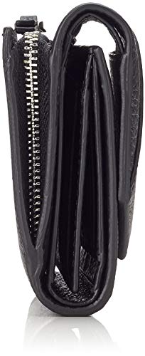 Piquadro Muse Portafoglio da Viaggio, 16 cm, Nero