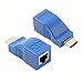 Produktbild 1 Paar 4 K Hdmi Extender Mini-RJ45-Ports zu 30 m Verlängerung HDMI über Cat 5e / 6-Lan Utp Ethernet-Kabel-Konverter für HDTV