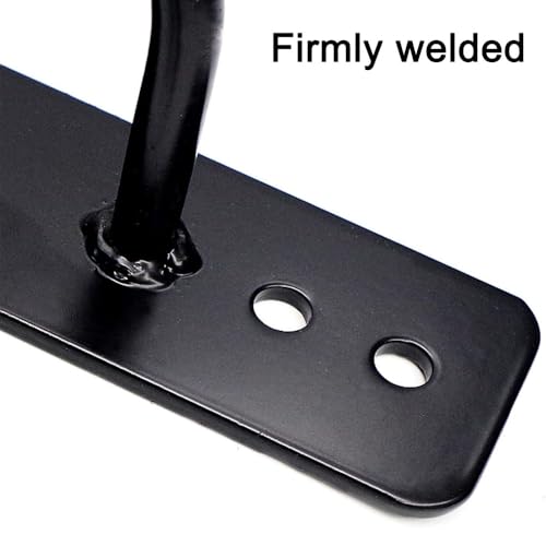 Battle Rope Anchor, 2 Pcs Wall Hook Mount Kit, Heavy Duty Wall Mount Anchor Bracket for Battle Rope, Suspension Straps and Yoga Rings - Image 5