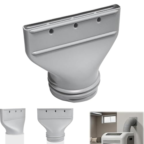 Klimaanlage Abluftschlauch Adapter Flach für Fenster Klima Abluftschlauch Fensteradapter 130mm/150mm Zubehör für Mobile Klimaanlages Trockner Auto Abzug