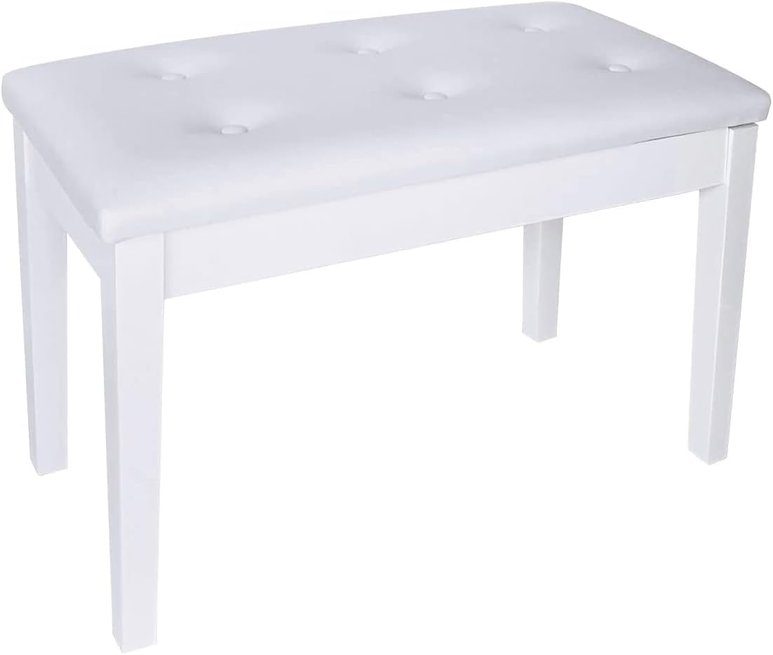 Doubleblack Piano Stool Keyboard Bench Double Electric Keyboard Stand