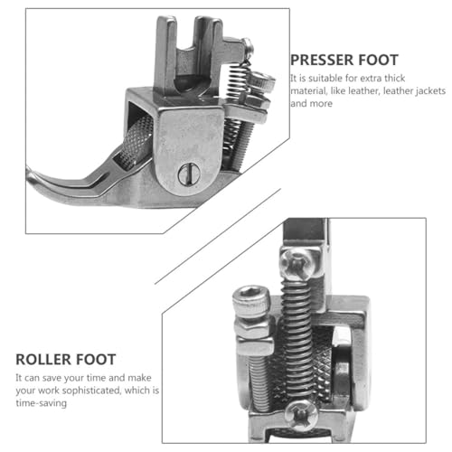 Pie Prensatelas Rodillo para Máquina de Coser Industrial miniatura 3