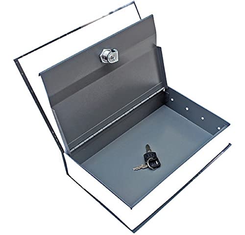 Cofre Camuflado Médio Chave Formato Livro Porta Joias Dinheiro Modelo New York