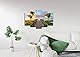 Homemania Tafel Brücke 5 Natur und Landschaften für Wohnzimmer, mehrfarbig, 95 x 0,3 x 60 cm, HM205MDF004, MDF
