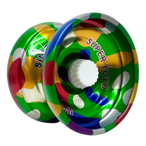 yoyo ioio profissional de metal com super rolamento - Yoyo de metal c/ corda extra brinquedo de alum