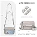 Roulens Crossbody Bags for Women Small Crossbody Wallet Purses with Card Slots Leather Shoulder Handbags Travel/Daily Use