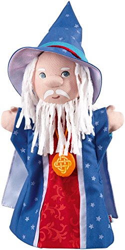 HABA 301189 301189-Handpuppe Zauberer 35 cm
