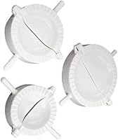 Vista 1 de Kichvoe Juego de brillo de labios, 3 piezas, herramientas para hacer albóndigas, moldes para bolas de masa, prensa de empanada, prensa de masa