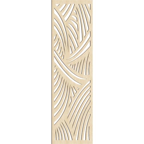 Image of 31 3 /8 inchW x 79 3 /8 inchH x 1 /4 inchT Chester Decorative Fretwork Wood Wall Panels, Birch