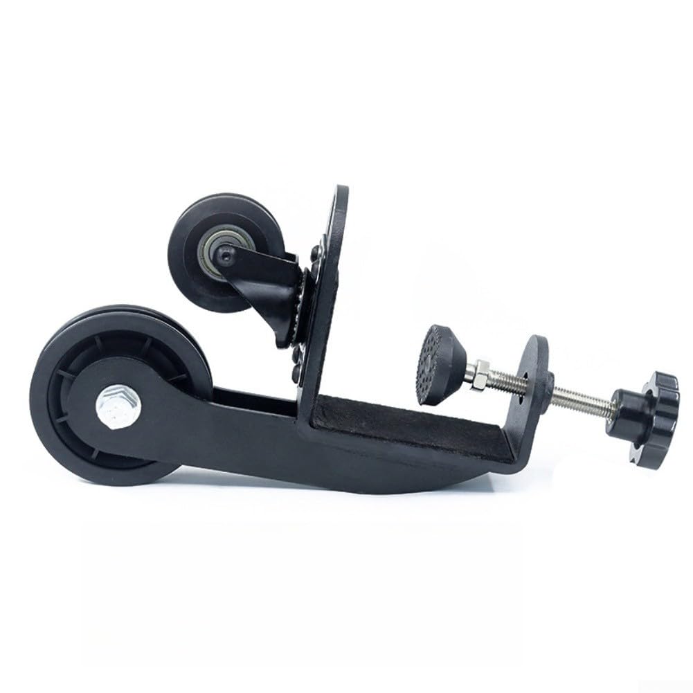 Sistema de polea de entrenamiento de antebrazo para escritorio, dispositivo de lucha libre de brazos de acero con ruedas de nailon, fortalecedor de muñeca compacto para gimnasio en casa y oficina