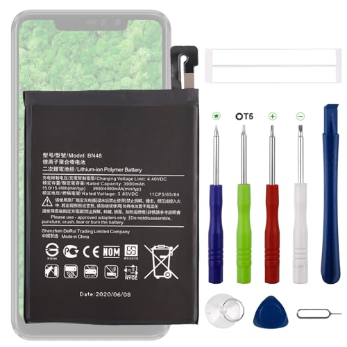 Swark BN48 Battery Compatible with Redmi Note 6 Pro with Tools