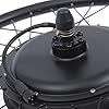 KAUITOPU Kit de conversion pour vélo électrique 26" 48 V 1500 W - Moyeu arrière avec affichage LCD - Deux types de guidons pour les cyclistes passionnés #5