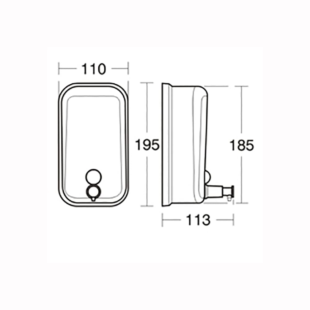 Ideal Standard IOM DOSIFICADOR PARED 500ML