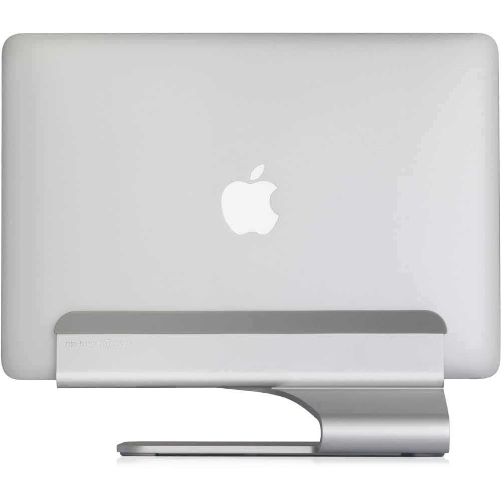 Rain Design, mTower, supporto verticale per laptop (brevettato) argento Argento