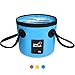 AUTOPkio Faltbarer Eimer 20L –Tragbarer Falteimer Faltschüssel Wasserkanister Angel Eimer für Camping Reisen Outdoor, Blue
