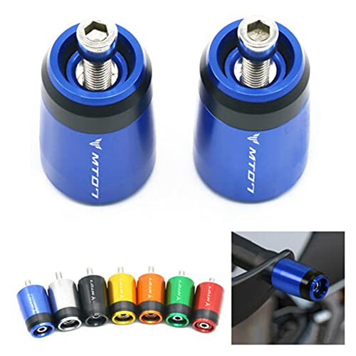 Bar Ends Para Yamaha MT-07 MT07 MT 07 FZ-07 FZ07 Acessórios De Motocicleta 7/8''mm CNC Punhos Do G