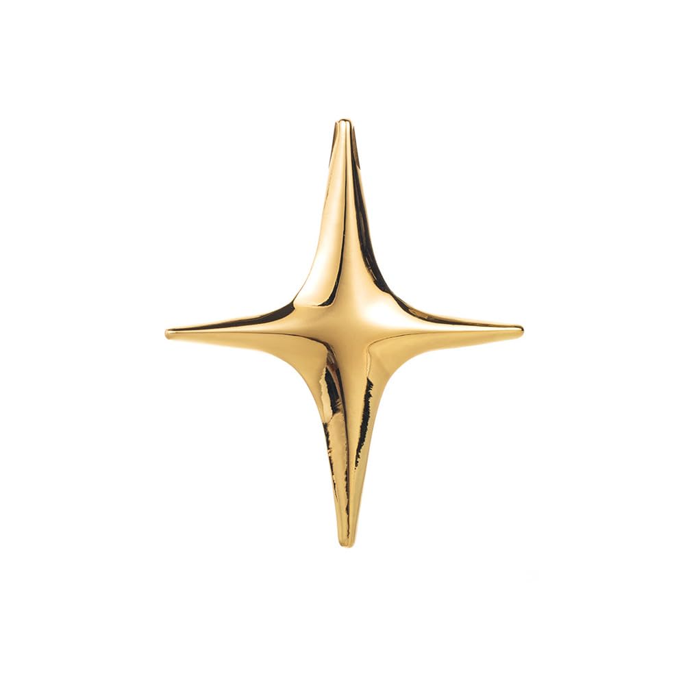 Sponsored Ad - Star Brooch Pin for Women Men Polished Stainless Steel Fashion Simple Brooches Lapel Pins Unique Hat Bag Dress Accessories Christmas Festival Holiday Birthday Party Jewelry Unisex Gift