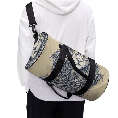 Sac week-end Lunettes De Lion pour ne plus manquer d'espace de gym - 6