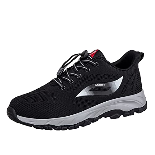 Zapatillas ortopédicas para hombre de pie ancho: calzado transpirable para senderismo y trekking