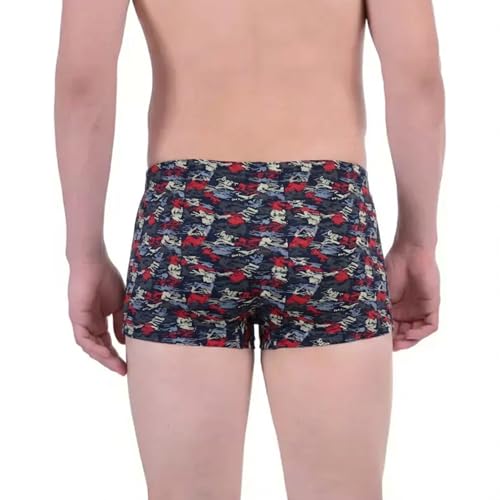 Image of sporto Macho Men's Trunk Underwear | Outer Elastic Soft and Durable Waistband | Soft Waistband | Breathable Comfortable Innerwear | Pack of 1 | Color May Vary