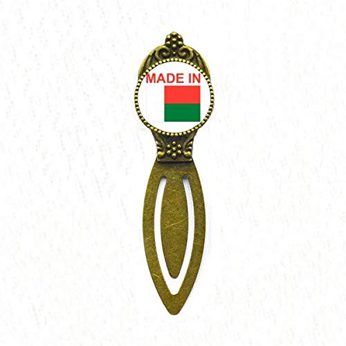 Marque-page rétro Country Love de Madagascar pour sublimer vos lectures