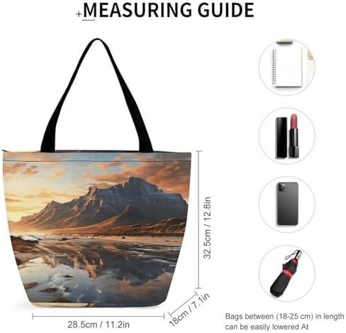 Amazon.com: NQLYUT Grocery Bag Reusable Tote Bag Foldable