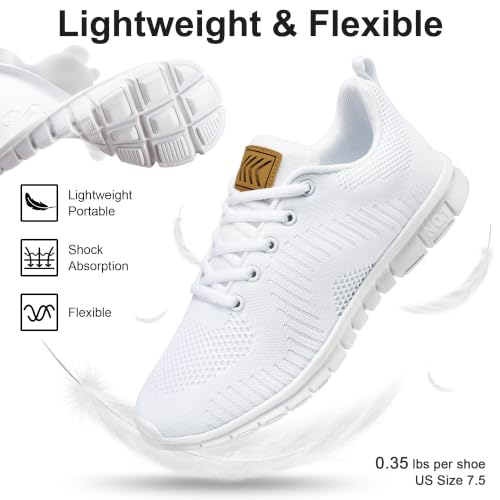 Image of Alicegana Sneakers for Women Walking Shoes: Lightweight Non Slip Comfortable Womens Shoes Footwear for Tennis Casual Work Travel