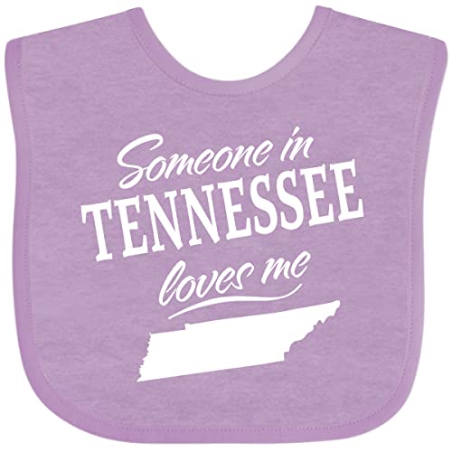 inktastic Someone in Tennessee Loves Me Baby Bib